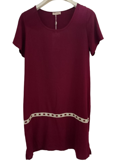Vestito mezza manica art. 10485