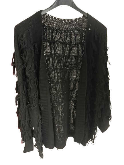 Cardigan con frange art. 2582