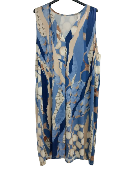 Vestito smanicato art. 6875