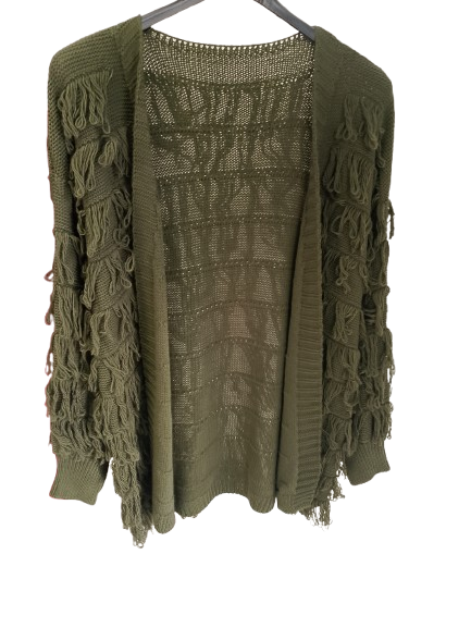 Cardigan con frange art. 2582
