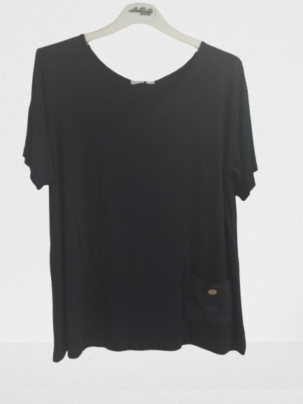 T-shirt con taschino art. 123