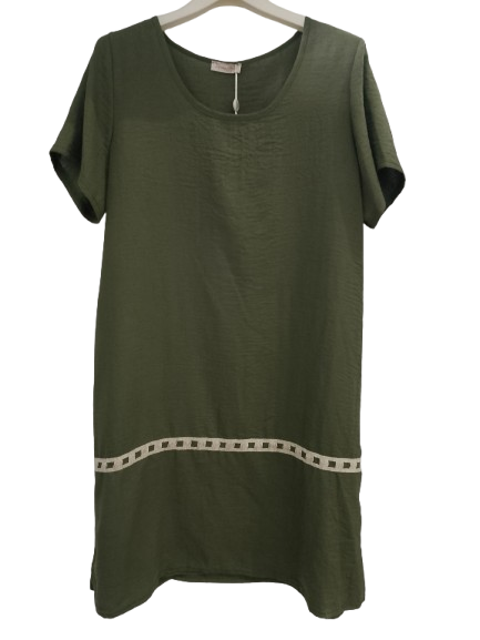 Vestito mezza manica art. 10485